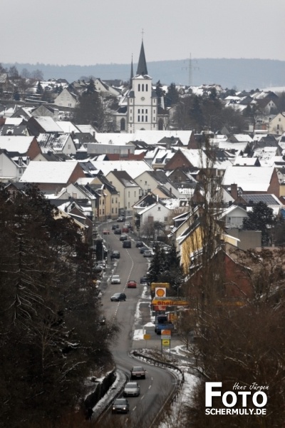 Niederbrechen im Winter