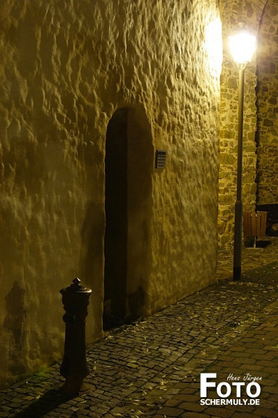 Niederbrechen bei Nacht