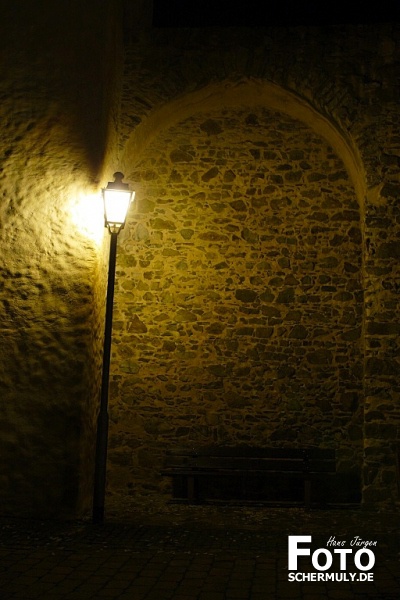 Niederbrechen bei Nacht